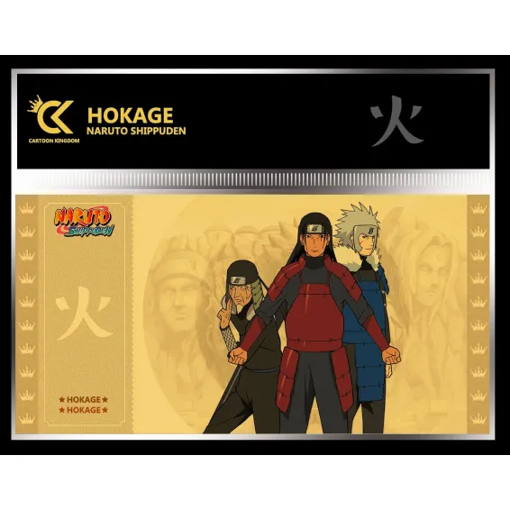 Naruto Shippuden - Boleto dorado Hokage Cartoon Kingdom - 1