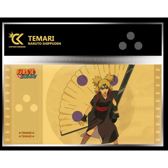 Naruto Shippuden - Temari Golden Ticket Cartoon Kingdom - 1