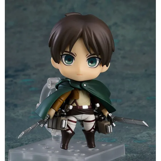 Shingeki no Kyojin - Nendoroid - Figura Eren Yeager: Survey Corps Ver. PREPEDIDO Good Smile Company - 1