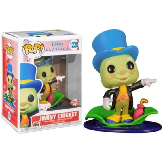 Disney Classics Pinocchio - Figura Jiminy Cricket Special Edition POP! Funko - 1