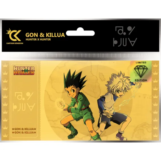 Hunter x Hunter - Boleto dorado Gon & Killua Edición limitada Cartoon Kingdom - 1