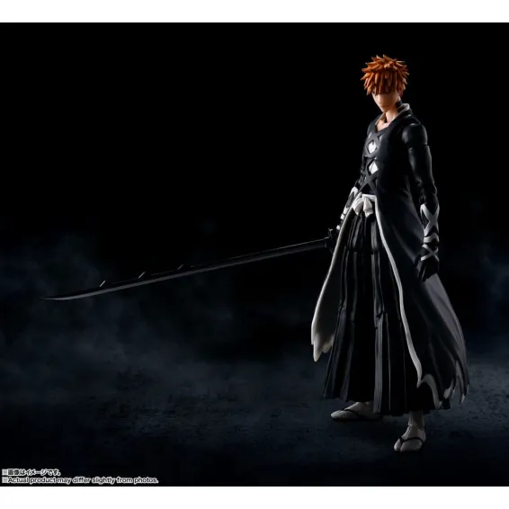 Bleach: Thousand-Year Blood War - S.H. Figuarts - Figura Ichigo Kurosaki (Bankai Tensa Zangetsu) Tamashii Nations - 1