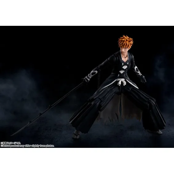 Bleach: Thousand-Year Blood War - S.H. Figuarts - Figurine Ichigo Kurosaki (Bankai Tensa Zangetsu) Tamashii Nations - 3