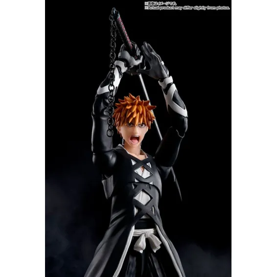 Bleach: Thousand-Year Blood War - S.H. Figuarts - Figurine Ichigo Kurosaki (Bankai Tensa Zangetsu) Tamashii Nations - 5