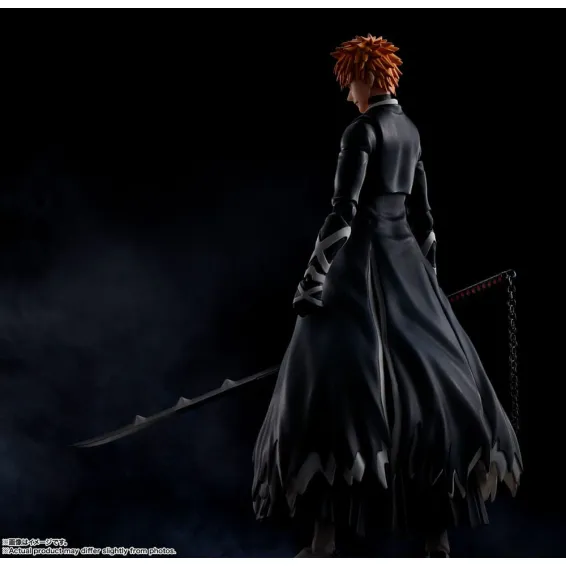 Bleach: Thousand-Year Blood War - S.H. Figuarts - Figurine Ichigo Kurosaki (Bankai Tensa Zangetsu) Tamashii Nations - 6