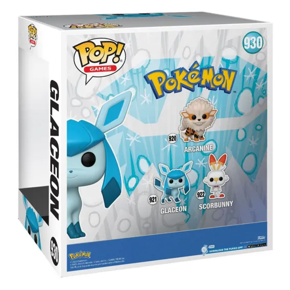 Pokémon - Figura Super Sized Glaceon POP! Funko 3