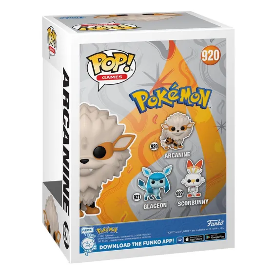 Pokémon - Arcanine Figure POP! Funko 3