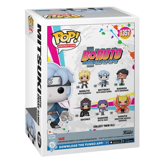 Boruto: Naruto Next Generations - Figura Mitsuki with Snake Hands POP! Funko - 3