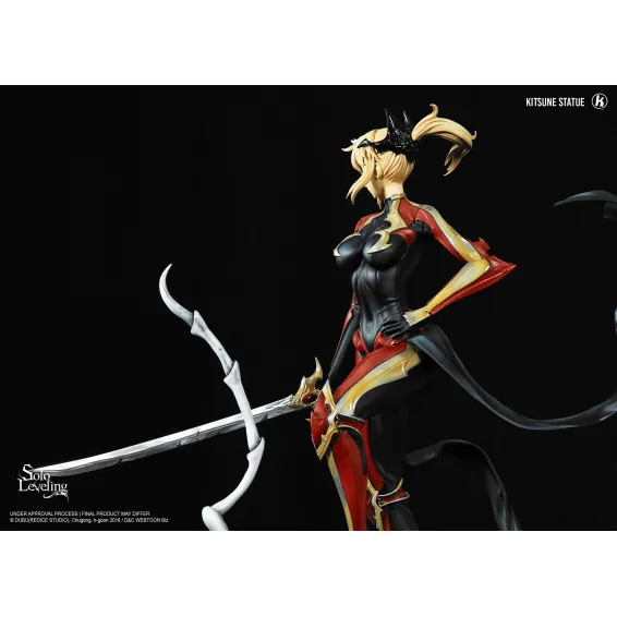 Solo Leveling - Figura Cha Hae PREPEDIDO Kitsune Statue - 4