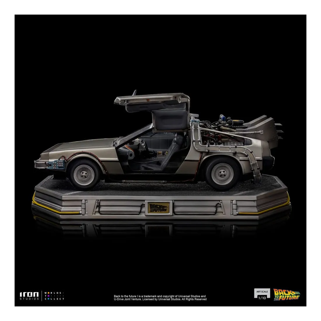 Statue voiture retour vers le futur -FE408460