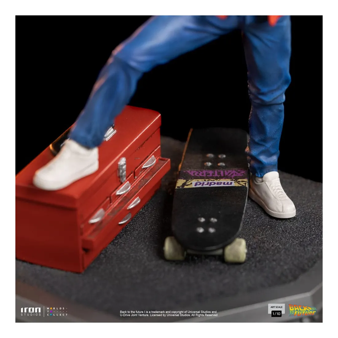 Retour vers le futur II figurine Mini Co. Marty Mcfly Iron Studios - France  Figurines