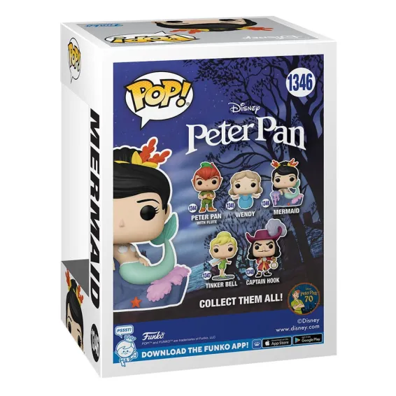 Disney Peter Pan - Figura Mermaid POP! Funko - 3