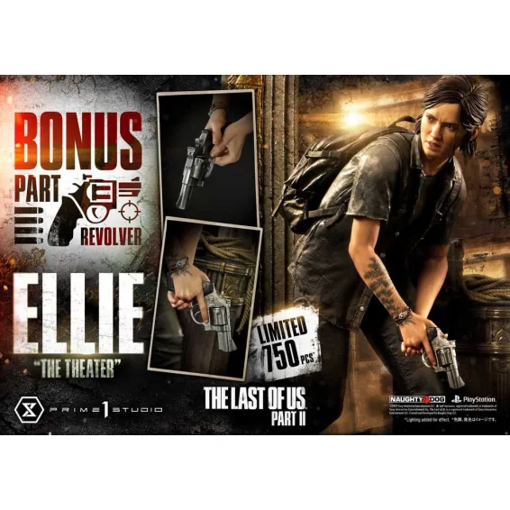 The Last of Us Part II - 1/4 Ultimate Premium Masterline Series - Figura Ellie "The Theater" Bonus Version Prime 1 - 3