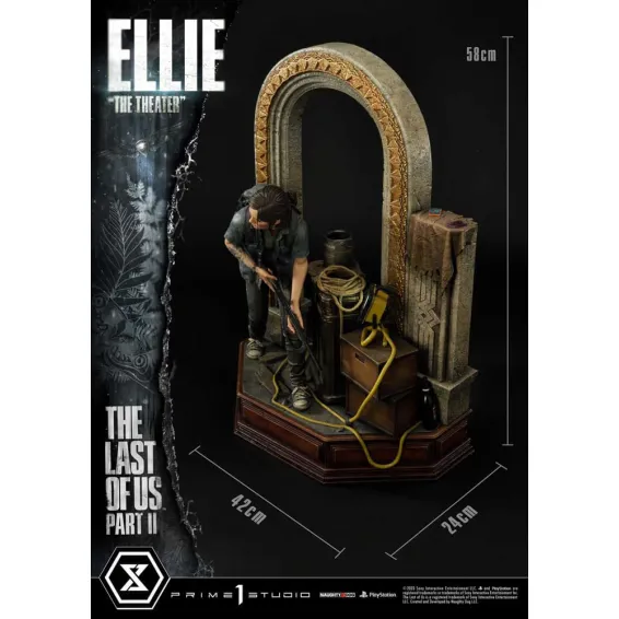 The Last of Us Part II - 1/4 Ultimate Premium Masterline Series - Ellie "The Theater" Bonus Version Figure Prime 1 - 9