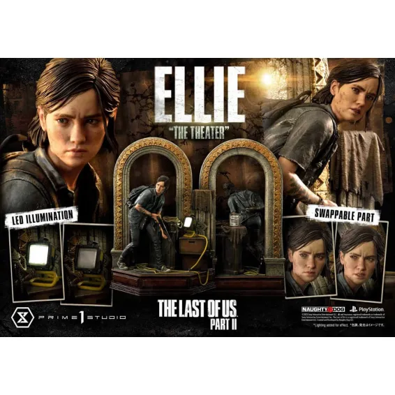 The Last of Us Part II - 1/4 Ultimate Premium Masterline Series - Figura Ellie "The Theater" Regular Version Prime 1 - 2