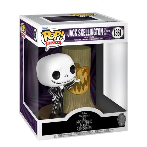 Disney Nightmare Before Christmas - Jack Skellington with Halloween Door 1361 POP! Figure Funko - 2