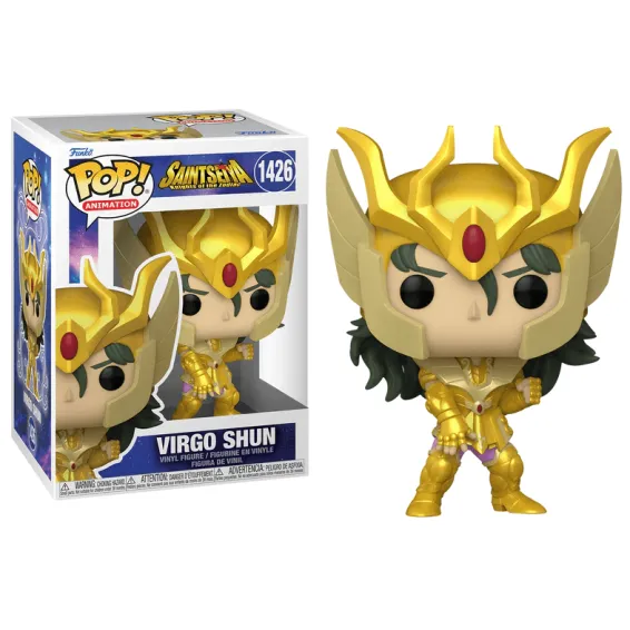 Saint Seiya - Figura Virgo Shun 1426 POP! Funko - 1