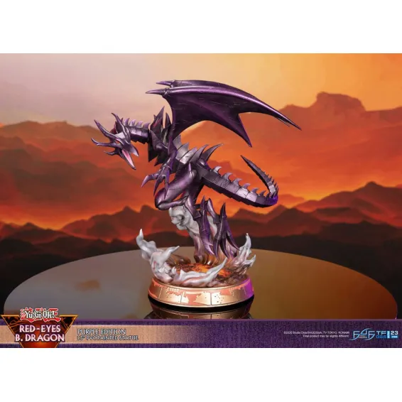 Yu-Gi-Oh! - Red-Eyes Black Dragon Purple Version Figure First 4 Figures 2