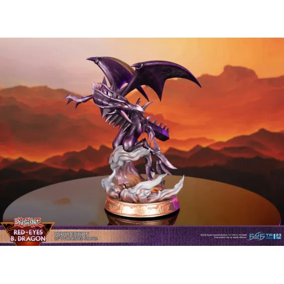 Yu-Gi-Oh! - Red-Eyes Black Dragon Purple Version Figure First 4 Figures 3