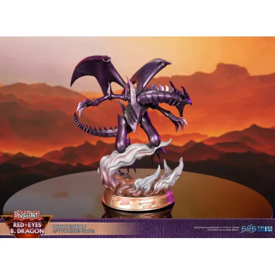 Yu-Gi-Oh! - Red-Eyes Black Dragon Purple Version Figure First 4 Figures 4