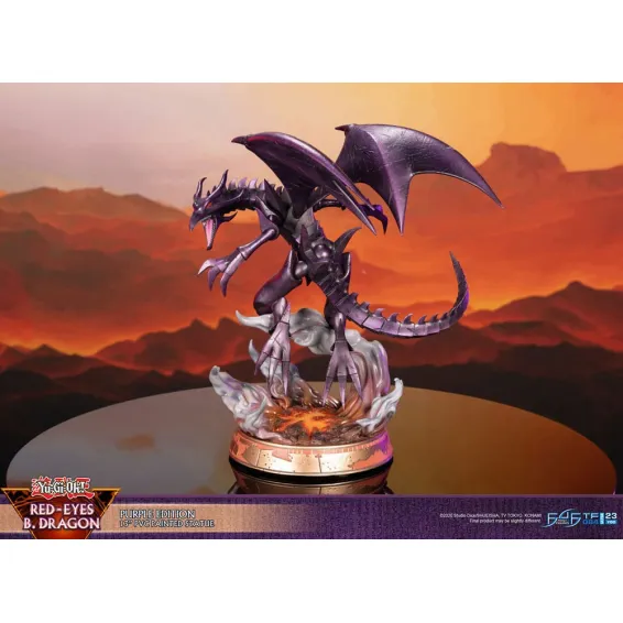 Yu-Gi-Oh! - Red-Eyes Black Dragon Purple Version Figure First 4 Figures 8