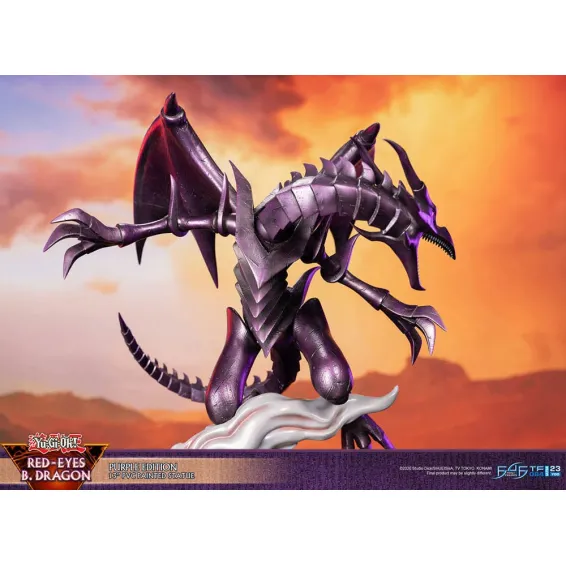 Yu-Gi-Oh! - Red-Eyes Black Dragon Purple Version Figure First 4 Figures 13