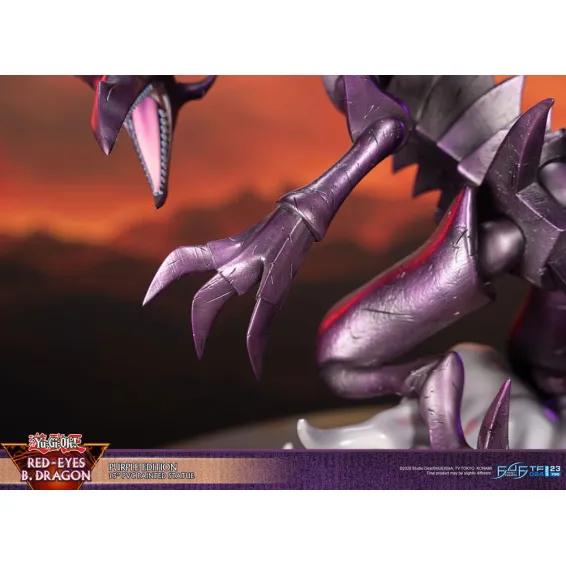 Yu-Gi-Oh! - Red-Eyes Black Dragon Purple Version Figure First 4 Figures 17