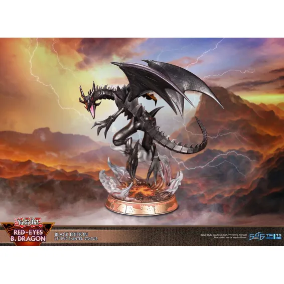 Yu-Gi-Oh! - Figura Red-Eyes Black Dragon Black Version PREPEDIDO First 4 Figures - 1