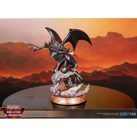 Yu-Gi-Oh! - Figura Red-Eyes Black Dragon Black Version PREPEDIDO First 4 Figures - 3