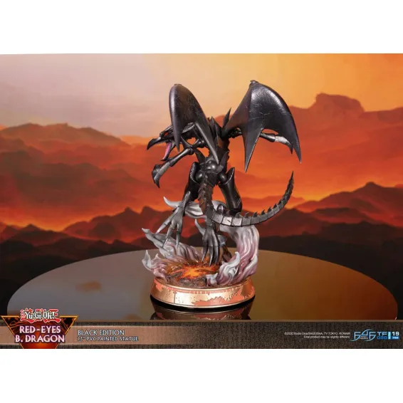 Yu-Gi-Oh! - Figura Red-Eyes Black Dragon Black Version PREPEDIDO First 4 Figures - 7