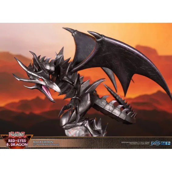 Yu-Gi-Oh! - Figura Red-Eyes Black Dragon Black Version PREPEDIDO First 4 Figures - 11