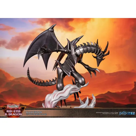 Yu-Gi-Oh! - Figura Red-Eyes Black Dragon Black Version PREPEDIDO First 4 Figures - 13