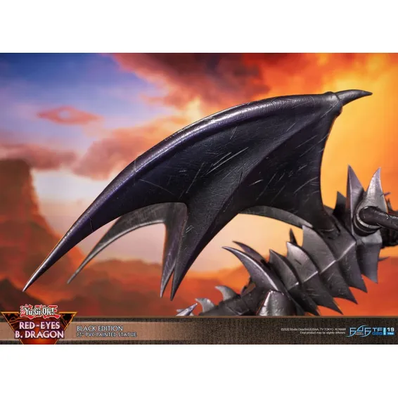 Yu-Gi-Oh! - Figura Red-Eyes Black Dragon Black Version PREPEDIDO First 4 Figures - 19