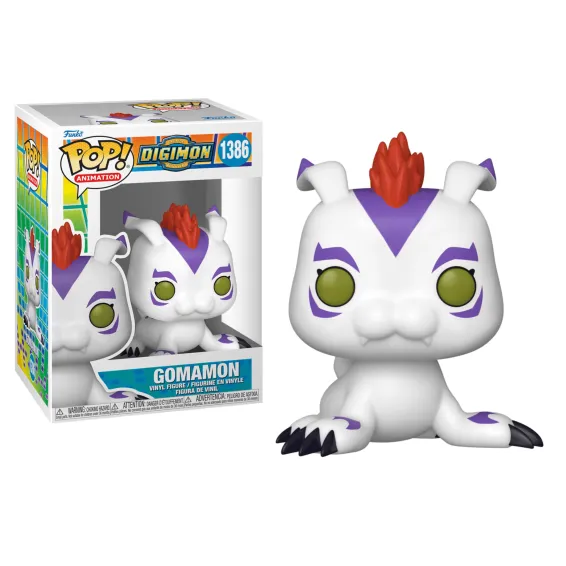 Digimon - Figura Gomamon 1386 POP! Funko - 1