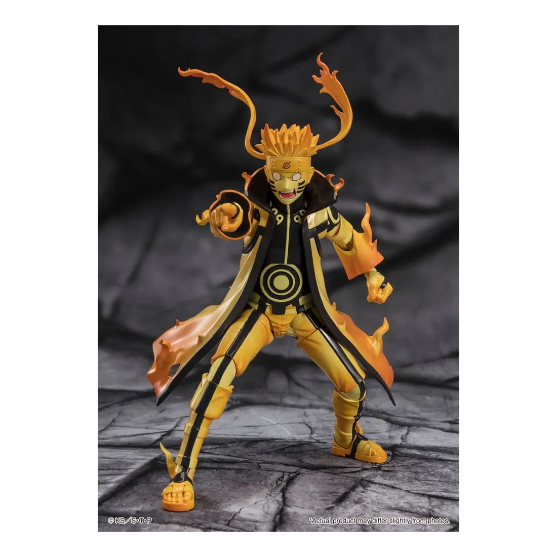 Naruto S.H. Figuarts Action Figure Naruto Uzumaki (Kurama Link Mode) -  Courageous Strength That Binds - 15 cm - Planet Fantasy