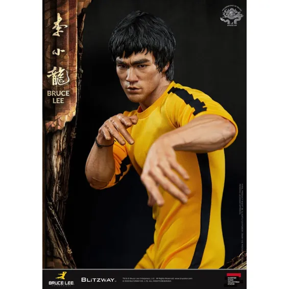 Bruce Lee - Superb Scale 1/4 - Figura Bruce Lee 50th Anniversary Tribute PREPEDIDO Blitzway - 16