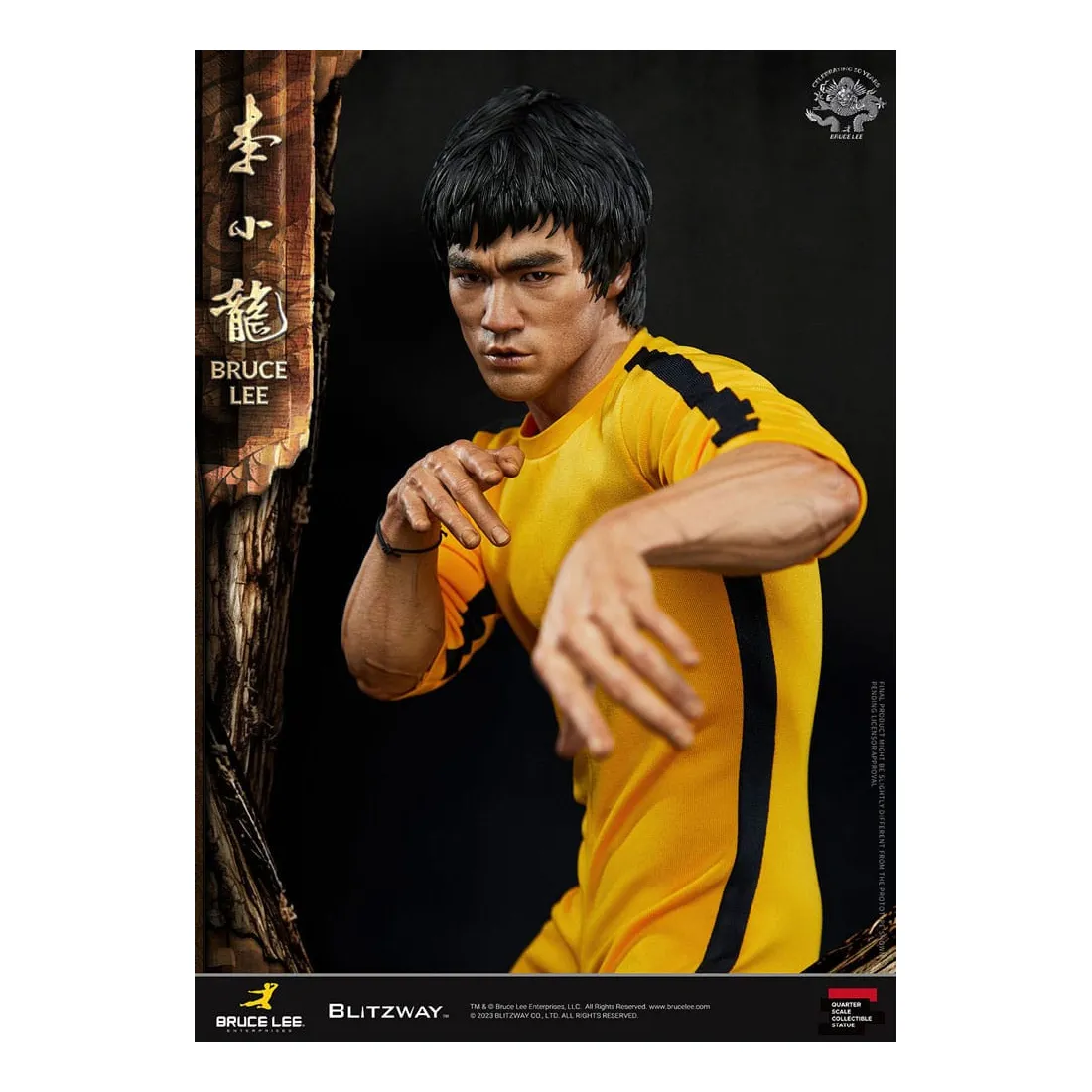 Superb Scale 1/4 Bruce Lee 50th Anniversary Tribute Figure | Bruce