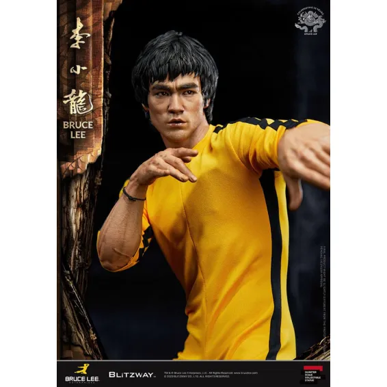 Bruce Lee - Superb Scale 1/4 - Figura Bruce Lee 50th Anniversary Tribute PREPEDIDO Blitzway - 18