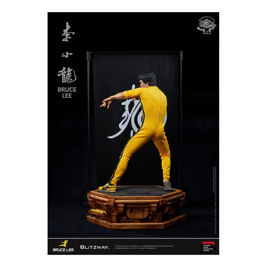 Superb Scale 1/4 Bruce Lee 50th Anniversary Tribute Figure | Blitzway