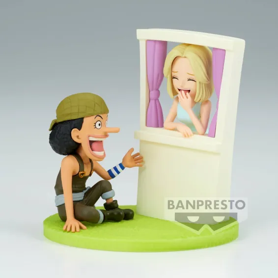 One Piece - WCF Log Stories - Figura Usopp & Kaya Banpresto - 1