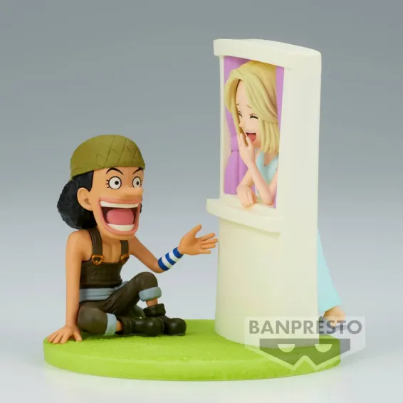 One Piece - WCF Log Stories - Figura Usopp & Kaya Banpresto - 2