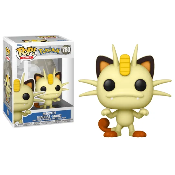 Pokémon - Figura Meowth 780 POP! Funko - 1