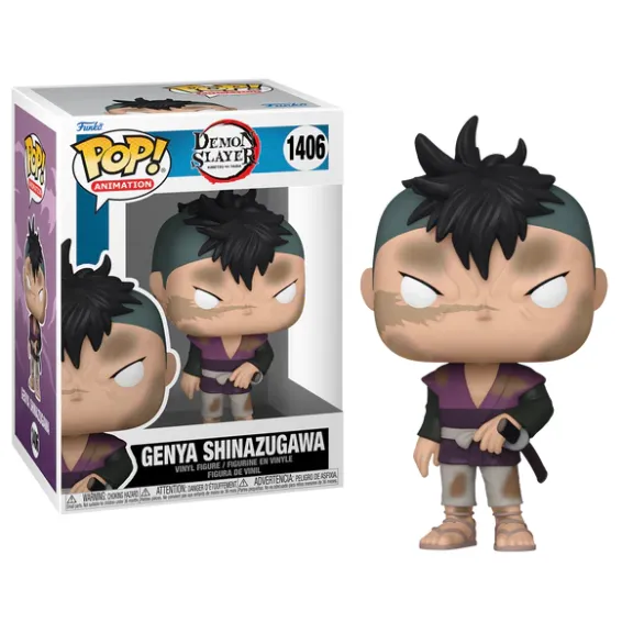 Kimetsu No Yaiba: Demon Slayer - Figura Genya Shinazugawa 1406 POP! Funko - 1