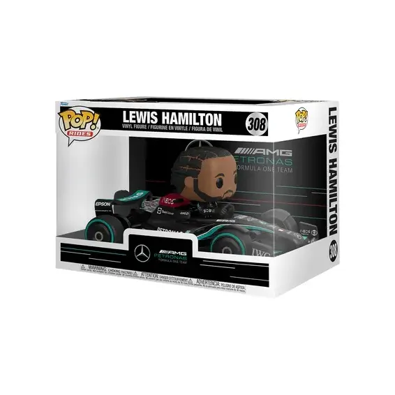 Formula 1 - Figurine Lewis Hamilton 308 Deluxe Rides POP! Funko - 2