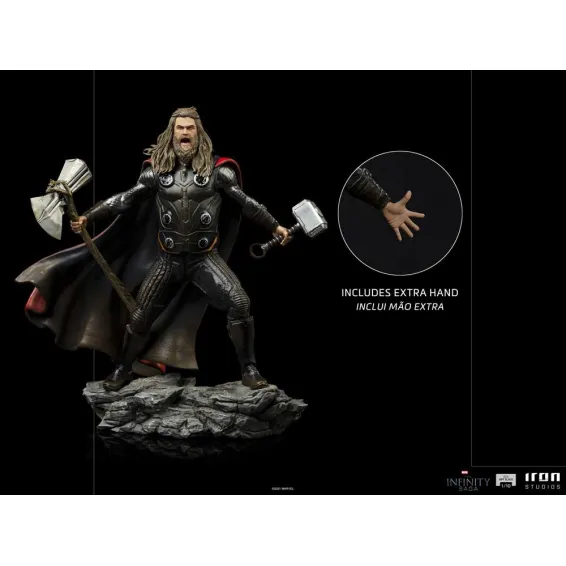 Marvel Comics - BDS Art Scale 1/10 - Figura Thor Ultimate Iron Studios 10