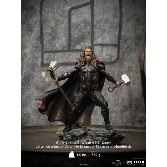 Marvel Comics - BDS Art Scale 1/10 - Figura Thor Ultimate Iron Studios 15