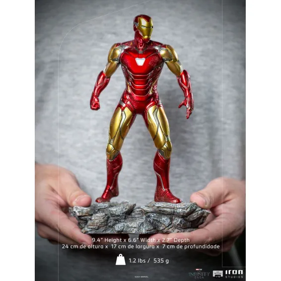 Marvel Comics - BDS Art Scale 1/10 - Figura Iron Man Ultimate Iron Studios 13