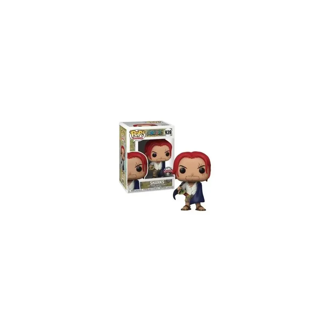 Figurine Shanks / One Piece / Funko Pop Animation 939 / Exclusive