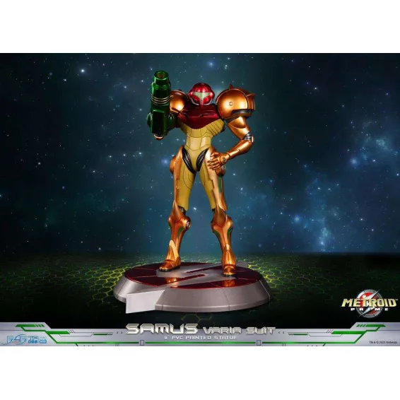 Metroid Prime - Figura Samus Varia Suit Standard Edition PREPEDIDO First 4 Figures - 1