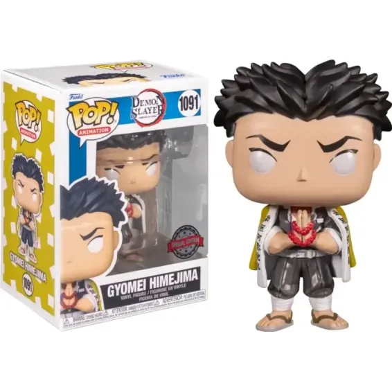 Kimetsu No Yaiba: Demon Slayer - Figura Gyomei Himejima 1091 Special Edition (posibilidades de Chase) POP! Funko - 1